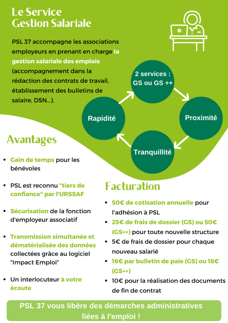 Flyer détaillé gestion salariale